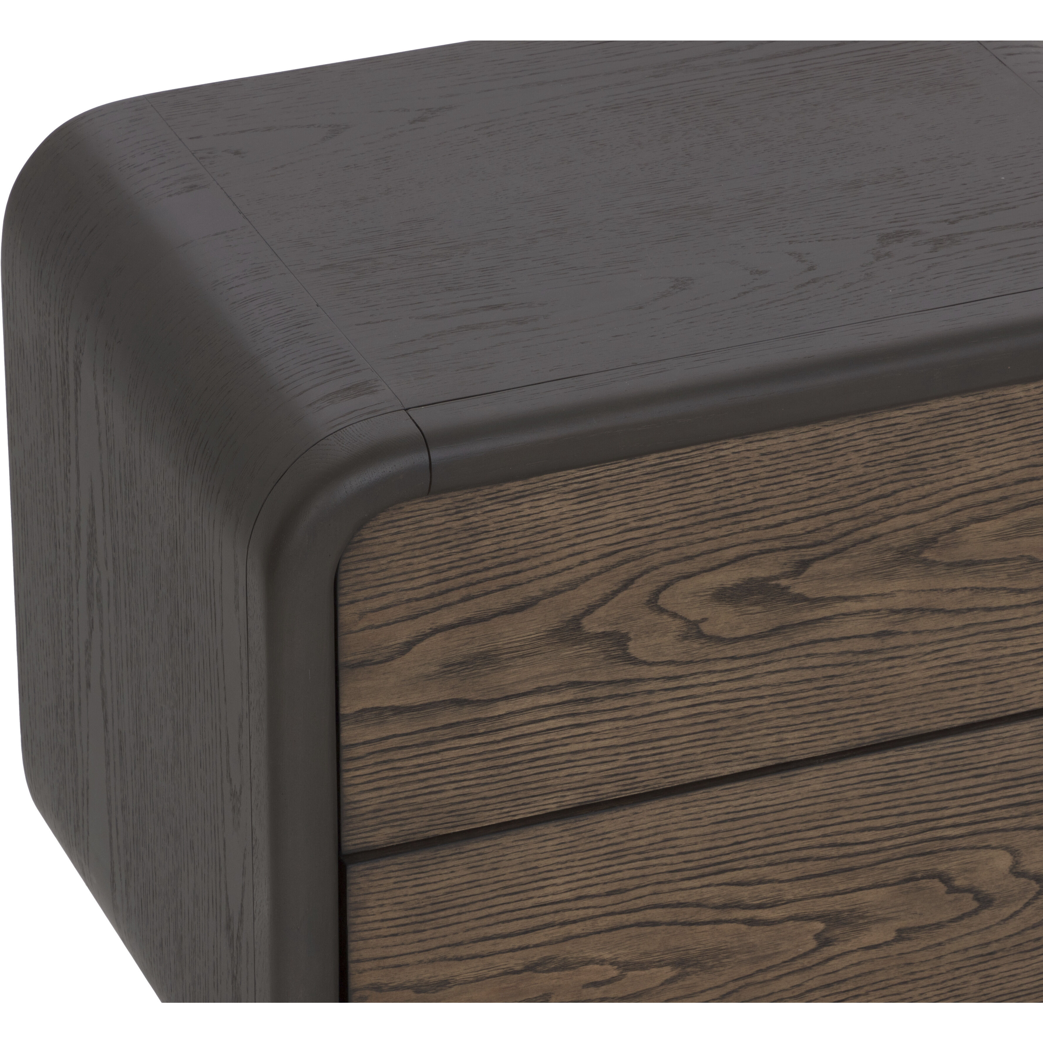 Koa 26 X 24 inch Charcoal Nightstand